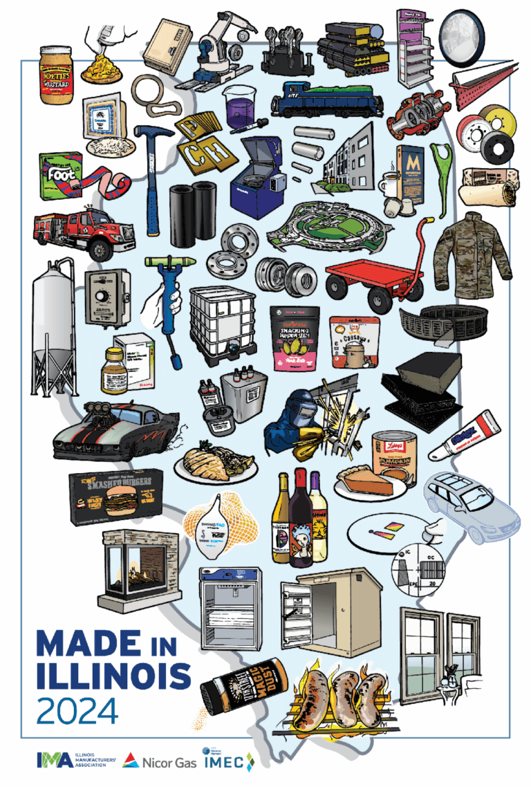 Made in Illinois 2024 poster